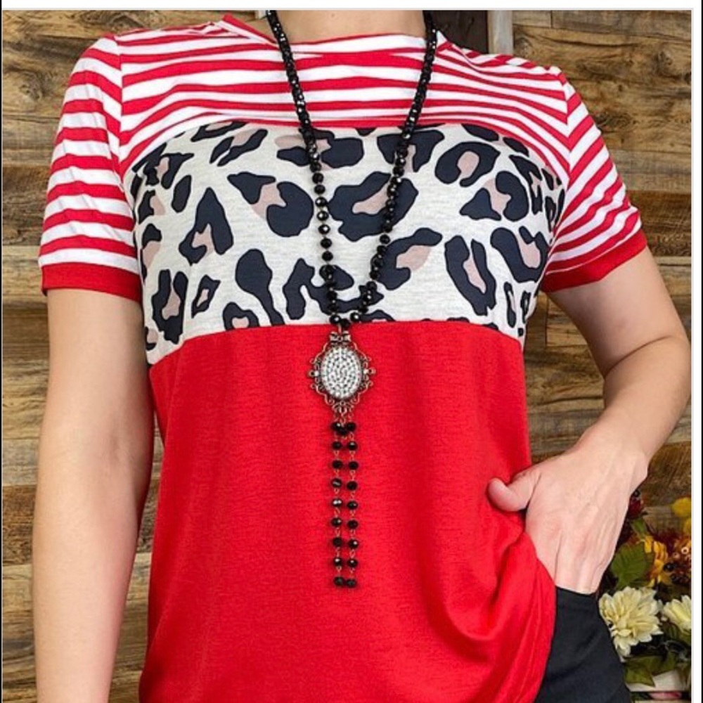 Red women’s top